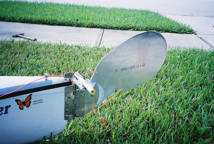 canoe rudder