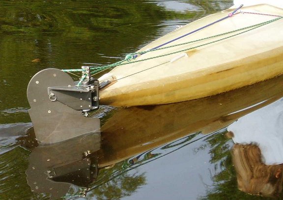 Watertribe Rudder Conversion By Larry Miller - Diy Kayak Rudder Hand Control